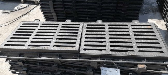 黔西南球墨铸铁连体双篦展示